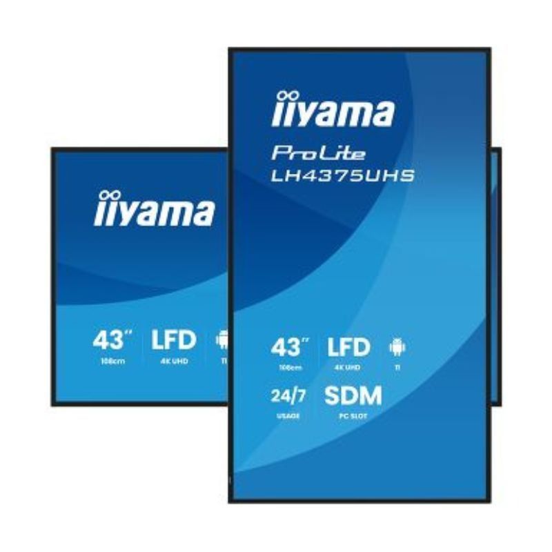 iiyama ProLite LH4375UHS B2AG 43 Inch 4K