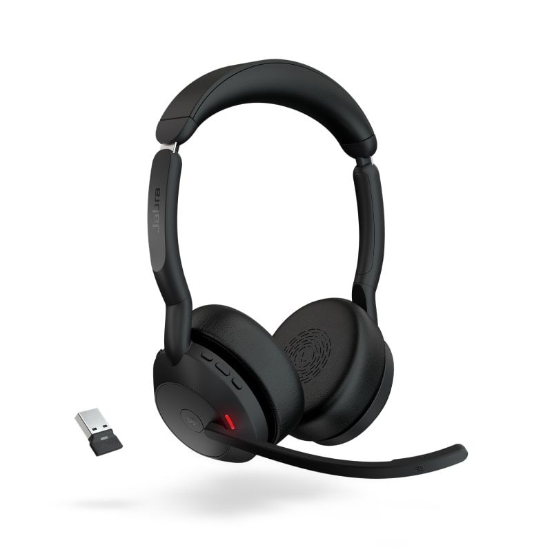 Jabra Evolve2 55 Stereo MS met Link380 USB-A Dongle