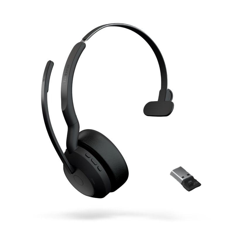 Jabra Evolve2 55 Mono UC - met Link380 USB-A Dongle