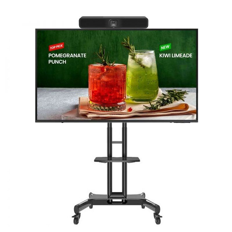 Pakket Logitech & Samsung - 4K 55'' scherm + camera + standaard