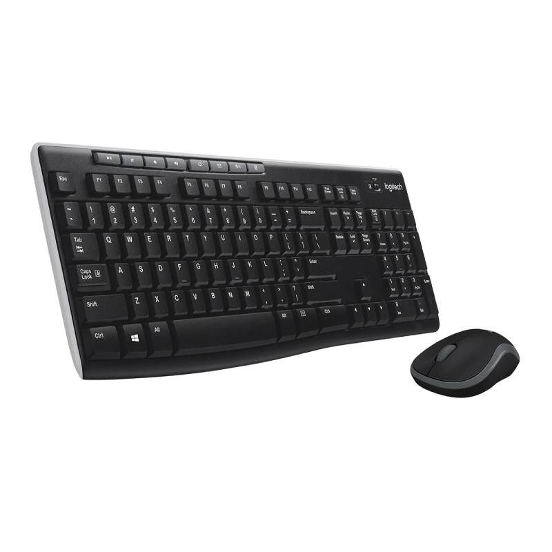 Logitech MK270 draadloze muis en toetsenbord (UK) Qwerty