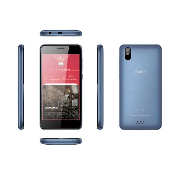 Qubo Minerva smartphone (blauw)