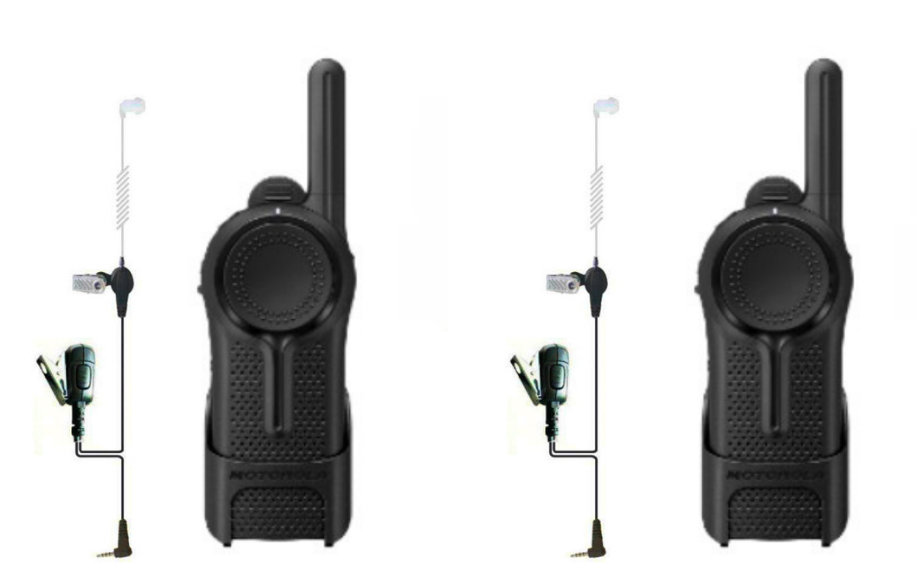 Pack: Motorola CLR446 Duo + Bodyguard oortjes