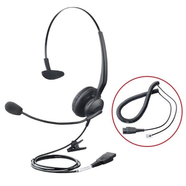 Orchid HS103 Mono Headset met RJ Aansluiting