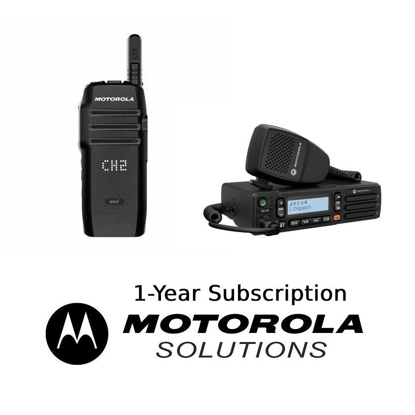 Motorola Wave TLK100/TLK150 1-jaar abonnement