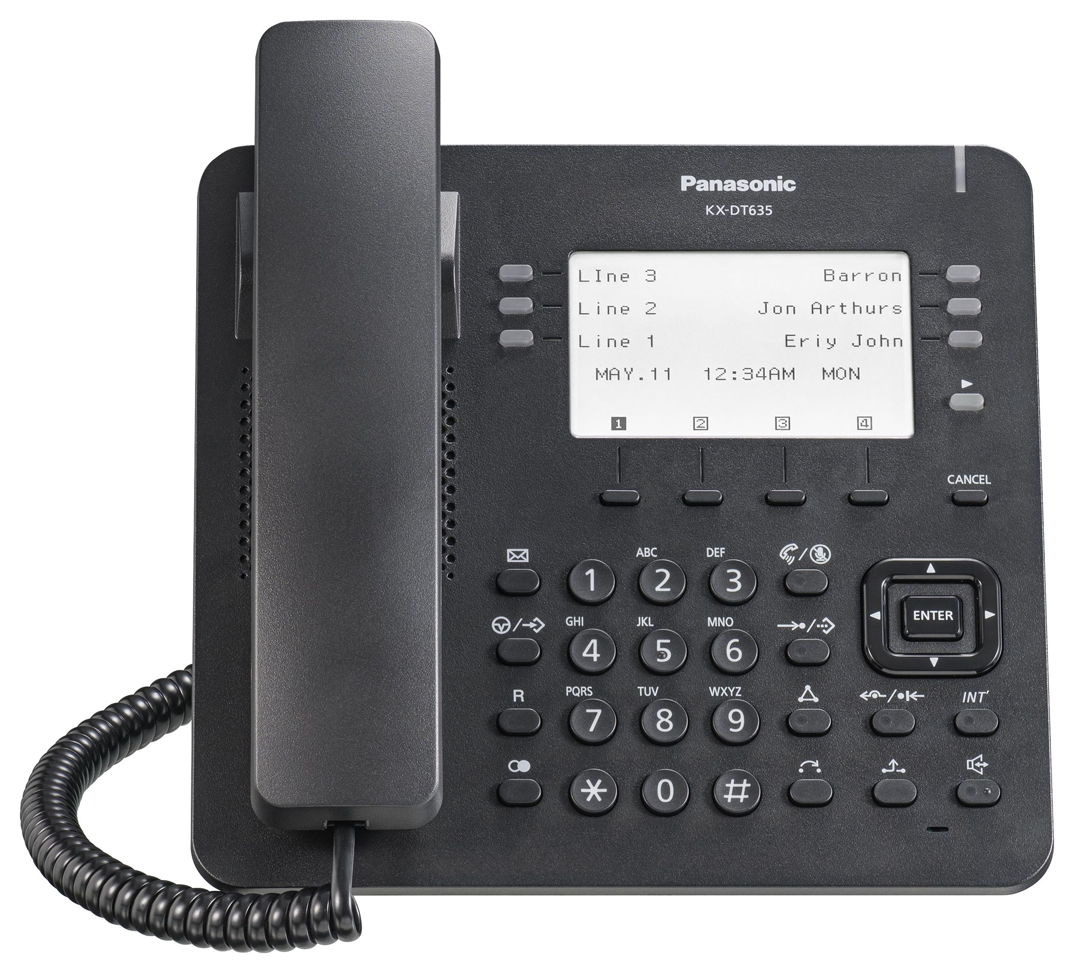 Panasonic KX-DT635 - Zwart