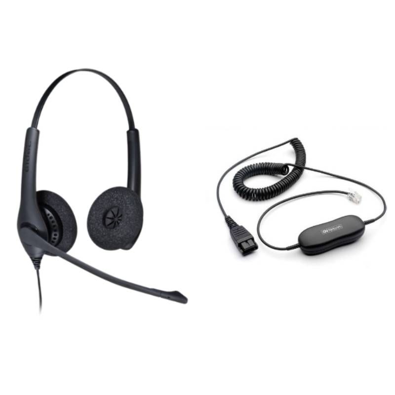 Jabra BIZ 1500 Duo + RJ9 Aansluitkabel