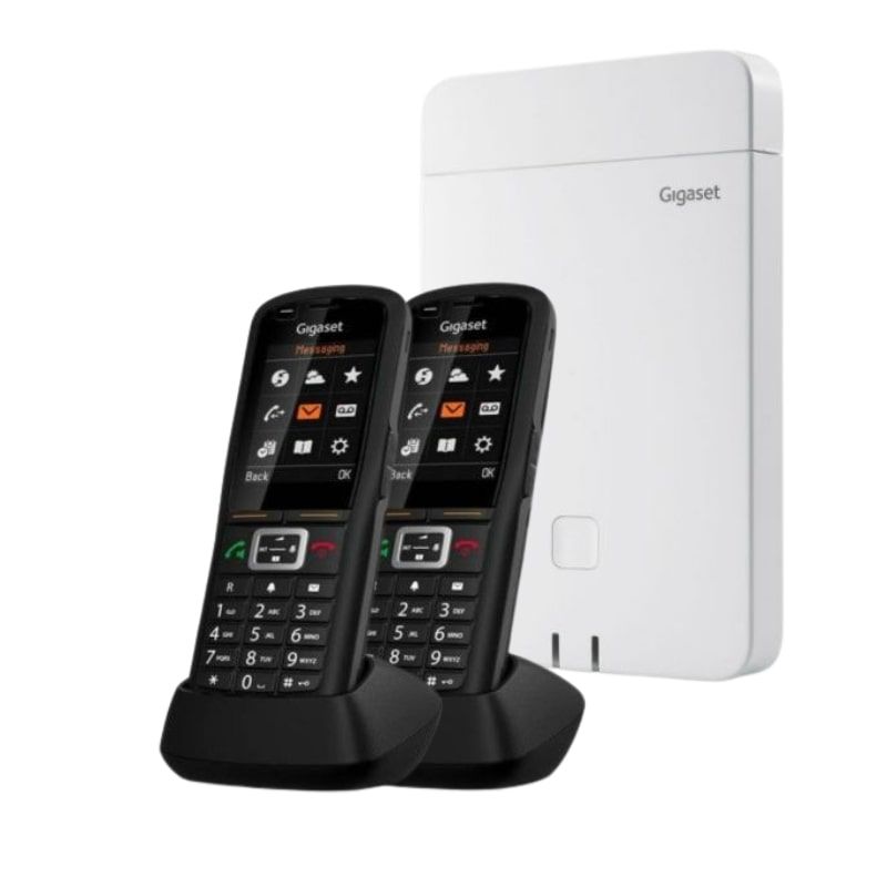 Gigaset N670IP Pro + 2 R700H Handsets