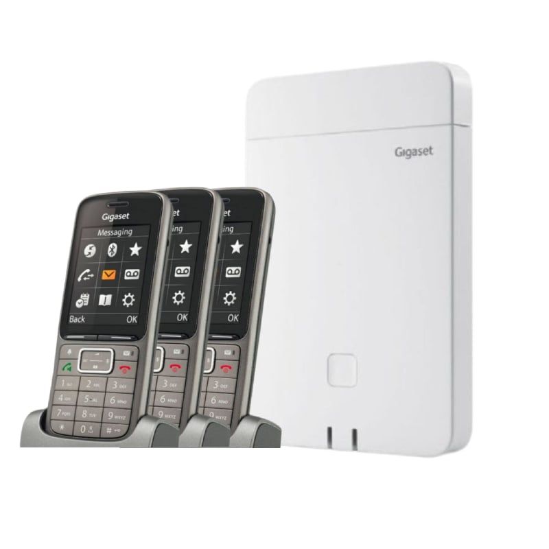 Gigaset N670IP Pro + 3 SL800H Handsets