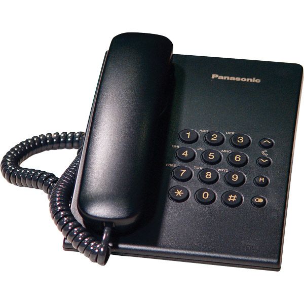 Panasonic KX-TS500 Vaste Analoge Telefoon Zwart
