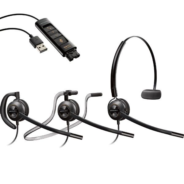 Plantronics EncorePro HW540 Digitale 3-in-1 PC Headset