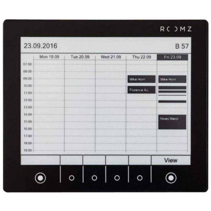 Roomz Black Display met software