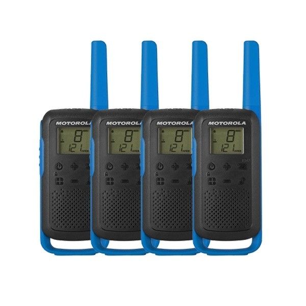 Motorola Talkabout T62 (Blauw)  4-Pack