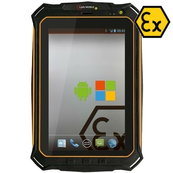 Tablet i.Safe IS910.2 NFC, Atex, zonder camera - Android 8