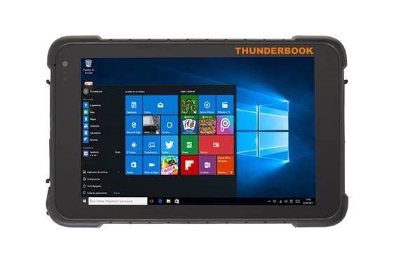 Thunderbook Colossus W100 - Windows Pro met barcodelezer