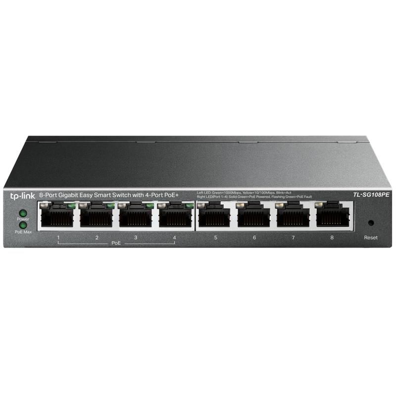 TP-Link TL-SG108PE netwerk-switch