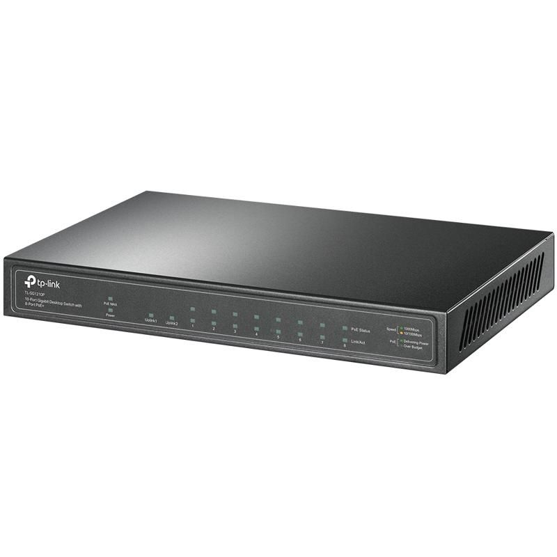 TP-Link TL-SG1210P netwerk-switch