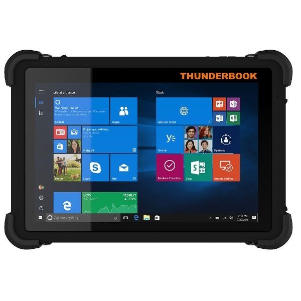 Thunderbook Goliath W100 - 10" -  Windows 10 Enterprise - Met barcodelezer