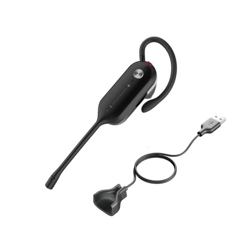 WH63 losse mono headset met laadkabel