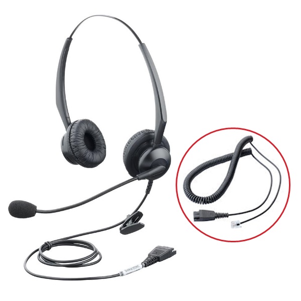 Orchid HS203 Duo Headset met RJ Aansluiting