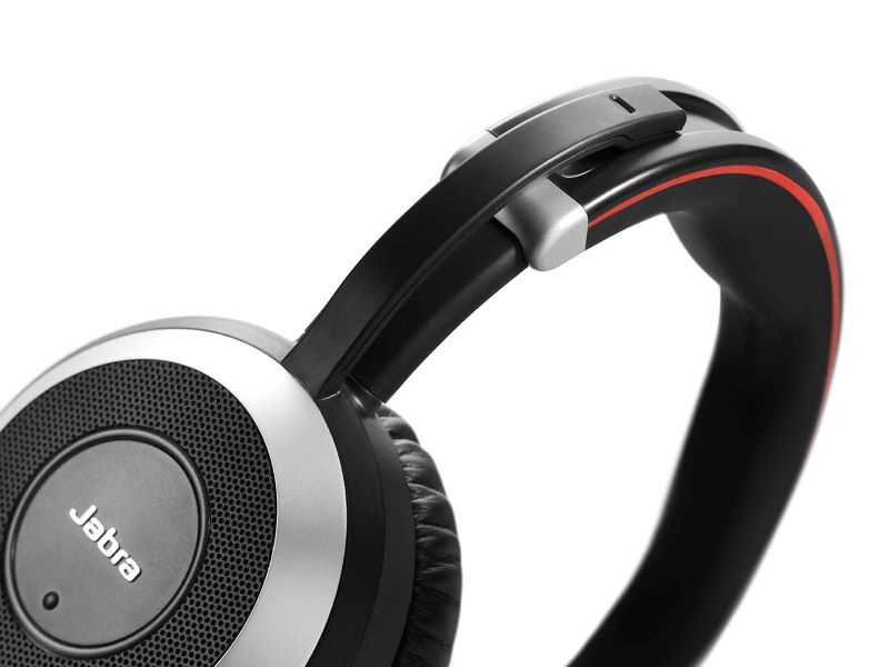 ヘッドホン Jabra Evolve 80 Jabra Evolve 80 UC USB-C headset - actieve ruisonderdrukking