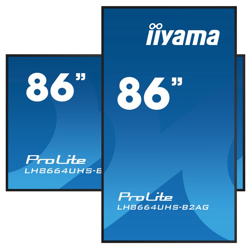 iiyama LH8664UHS-B2AG Signage Display