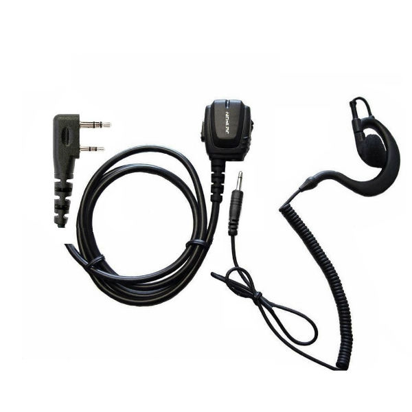 2 pin Microfoon en Headset voor Kenwood