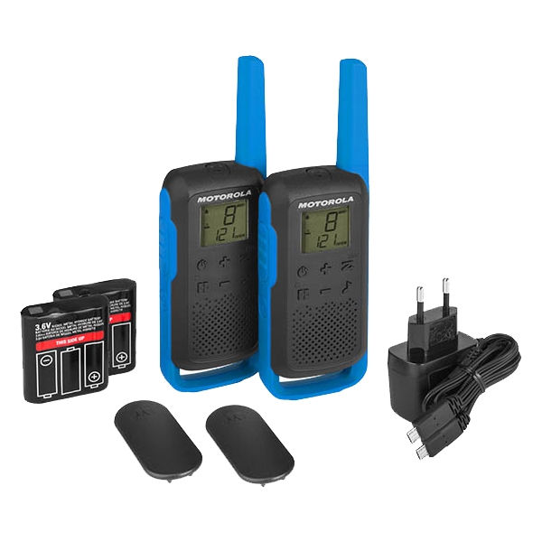 Motorola T62 portofoon (Blauw)