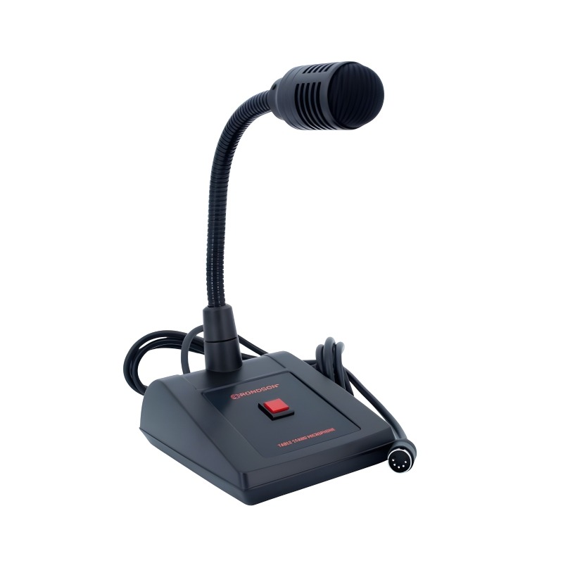 Rondson PA 100D omroepmicrofoon met DIN-connector