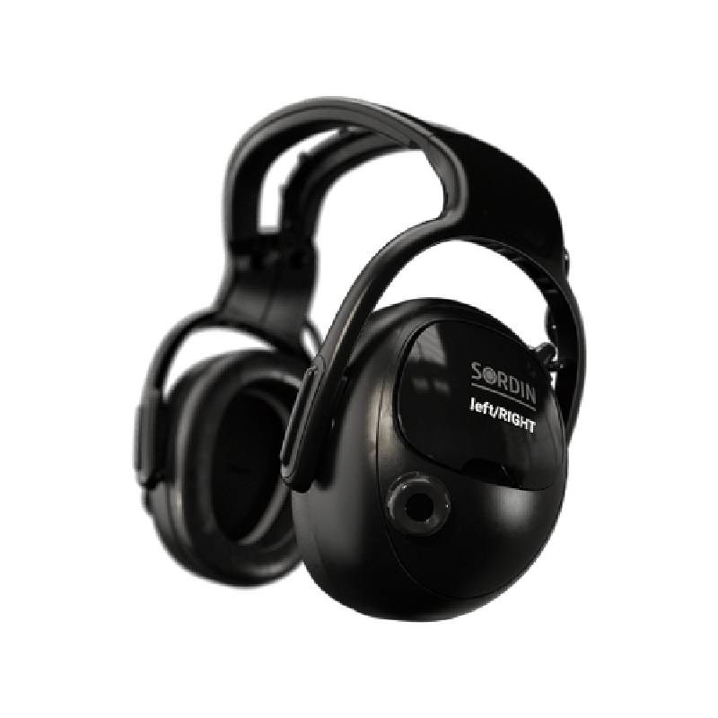 Sordin links/rechts CO Pro Med Hoofdband Zwart PVC