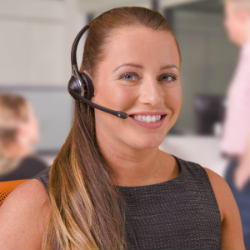 Agent AG1 Monaural NC Headset PLX QD