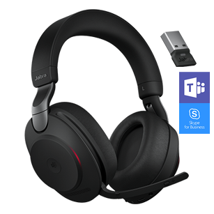 Jabra Evolve2 85 MS Stereo – Zwart